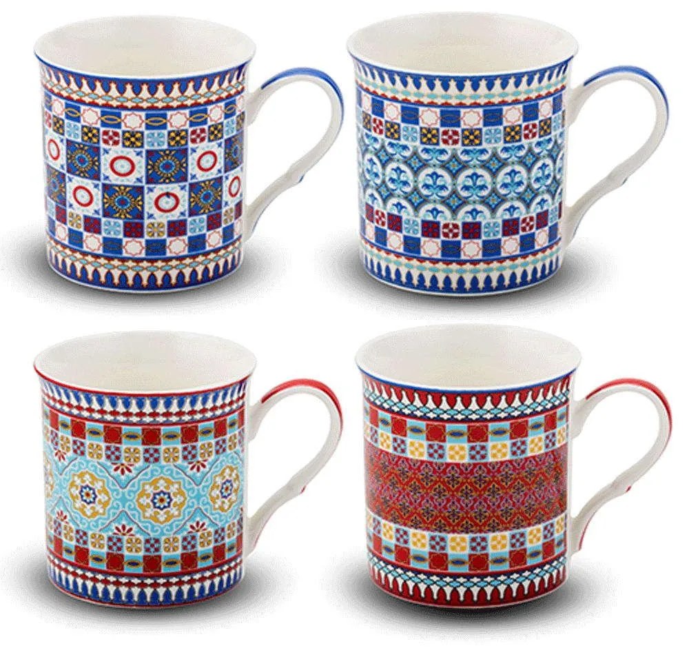 Κoύπα Πορσελάνινη New Bone 10-172-002 330ml Multi Nava Porcelain