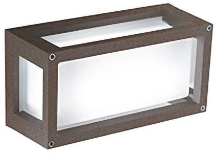 Απλίκα Φωτιστικό Τοίχου LED 10W IP54 3000K Home Zafferano-LD0250R3-Καφέ LD0250R3