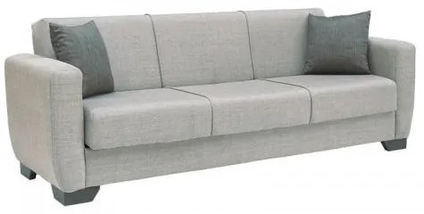 ΚΑΝΑΠΕΣ-ΚΡΕΒΑΤΙ ΤΡΙΘΕΣΙΟΣ Fylliana New Dolce ΜΟΚΑ ΜΕ ΚΑΦΕ ΜΑΞΙΛΑΡΙΑ 222x85x85εκ 828-225-200