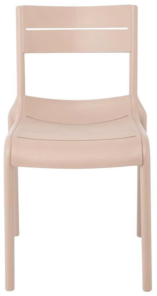 SERENA Καρέκλα Στοιβαζόμενη PP - UV Cappuccino 56x51x82cm