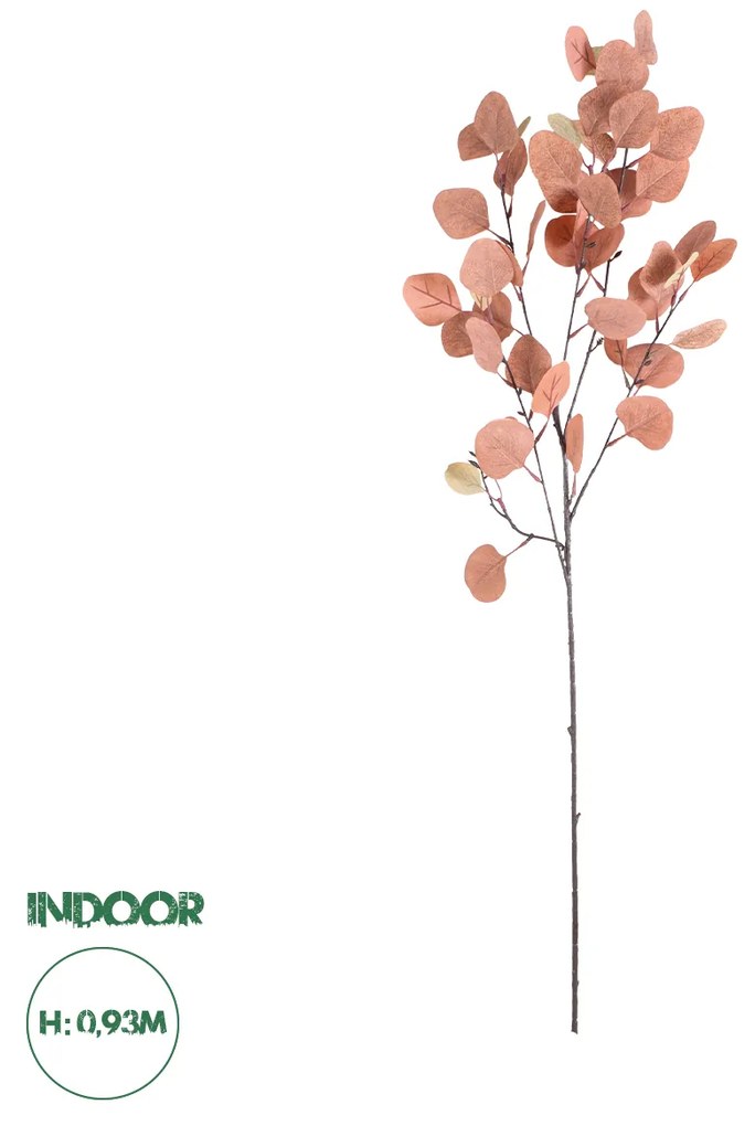 GloboStar® Artificial Garden EUCALYPTUS BRANCH 20257 Τεχνητό Διακοσμητικό Κλαδί Ευκάλυπτου Π27 x Υ93cm