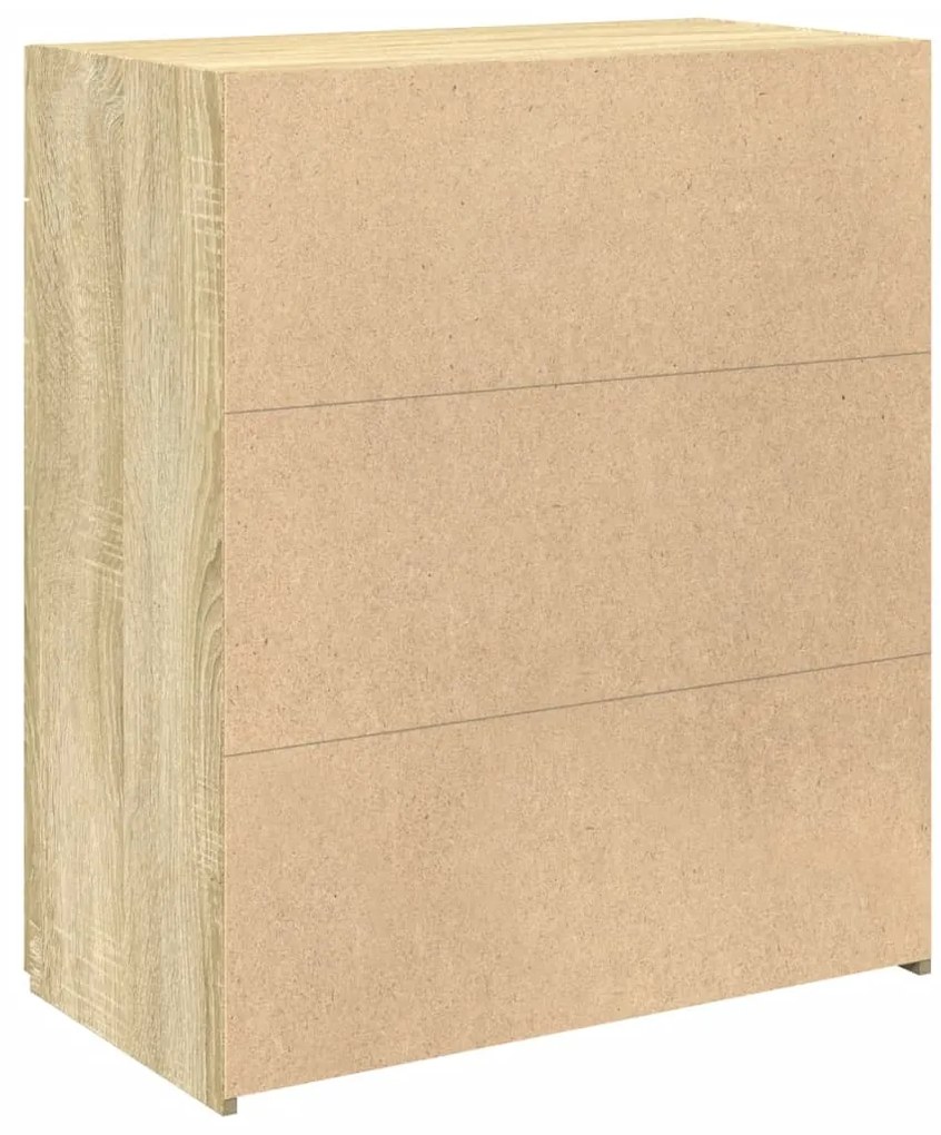vidaXL Ντουλάπι Sonoma Δρυς 80x42,5x93 εκ. από Επεξεργασμένο Ξύλο