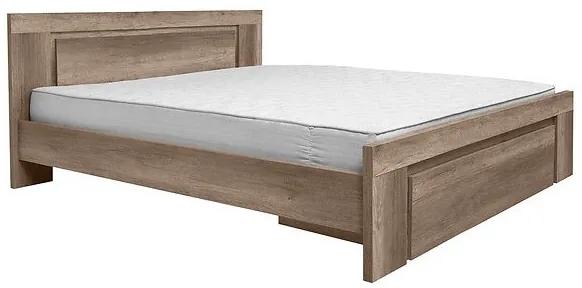Κρεβάτι Boston V112, Διπλό, Καφέ, 180x200, Πλαστικοποιημένη μοριοσανίδα, 190x208x89cm, 70 kg | Epipla1.gr