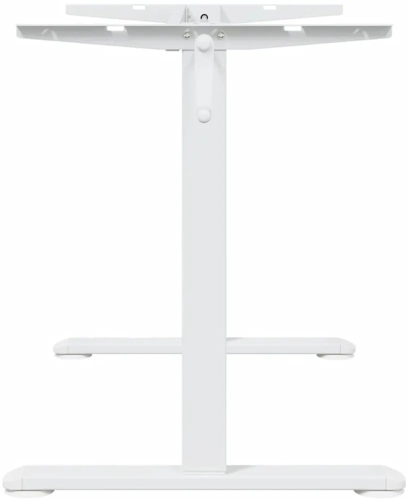 vidaXL Σκελετός Όρθιου Γραφείου Λευκός (94-135)x60x(70-114) εκ. Ατσάλι
