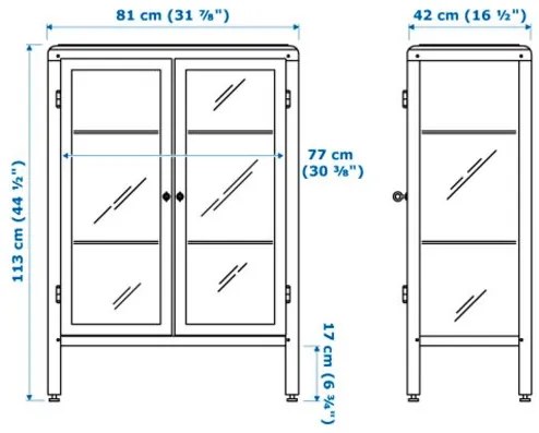 FABRIKÖR ντουλάπι βιτρίνα 003.631.71