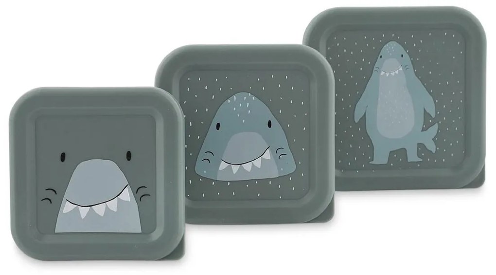 Φαγητοδοχείο (Σετ 3τμχ) Trixie Mr.Shark