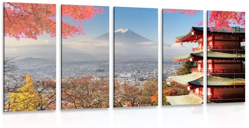 Εικόνα 5 μερών φθινόπωρο στην Ιαπωνία - 200x100