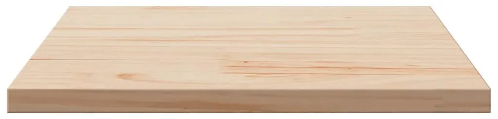 vidaXL Επιφάνεια Τραπεζιού Τετράγωνη 50x50x1,7 εκ. Μασίφ Ξύλο Πεύκου