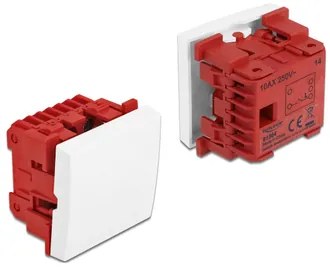 DELOCK module διακόπτης Easy 45 81364, μονός, 1-pole, 1-way, λευκός