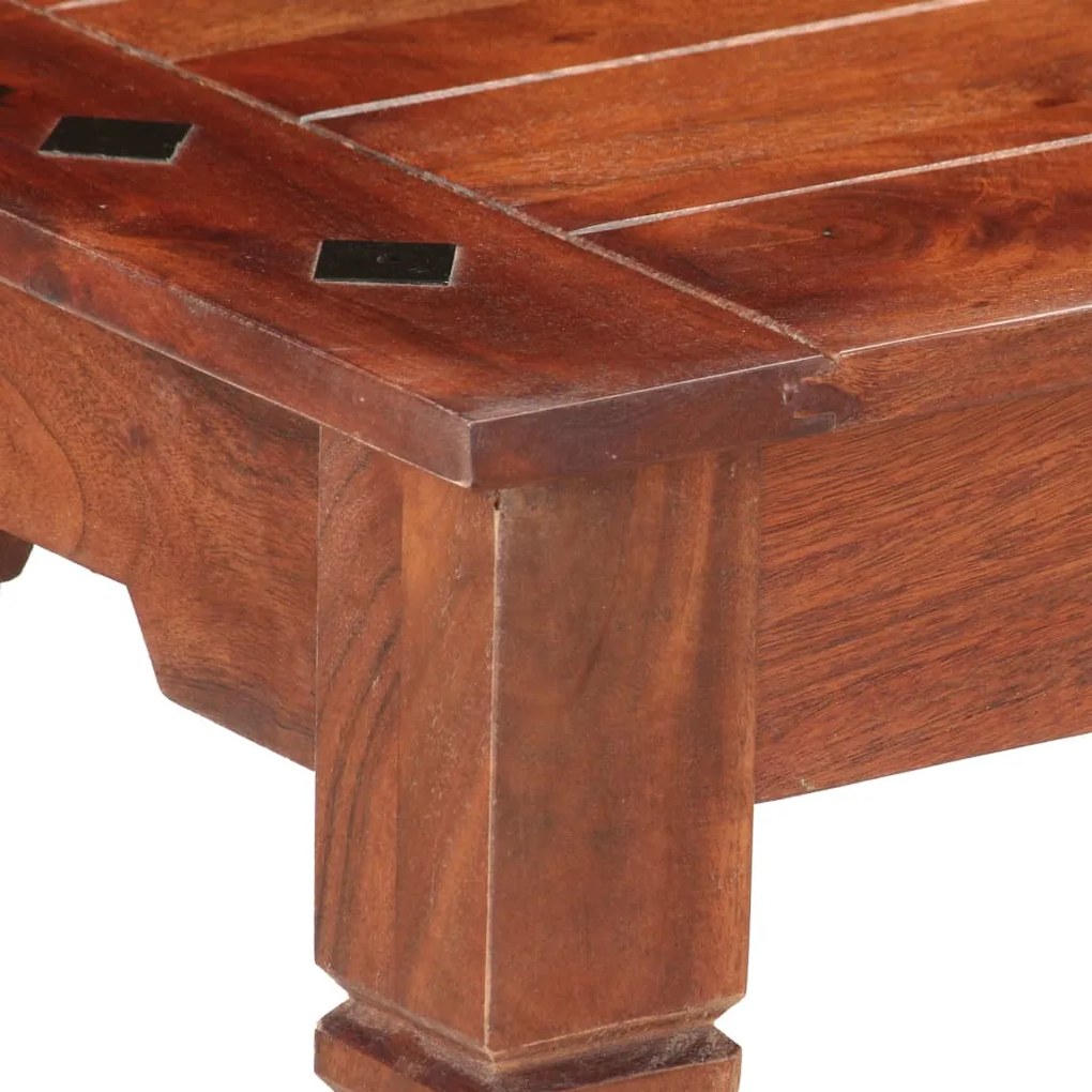 vidaXL Πάγκος 110 εκ. από Μασίφ Ξύλο Ακακίας