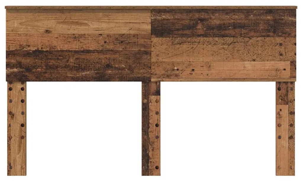 vidaXL Κεφαλάρι με κεφαλάρι Παλιό Ξύλο 150 cm Επεξεργασμένο ξύλο