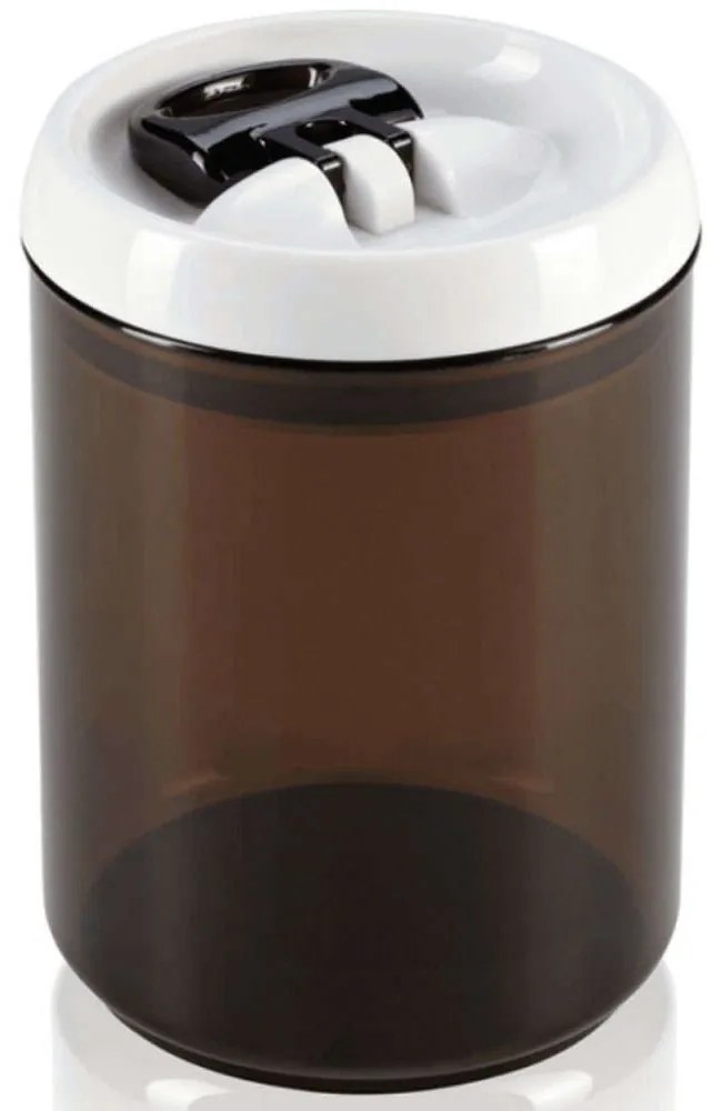 Δοχείο Αποθήκευσης Fresh And Easy Coffee 31205 1,4lt White-Brown Leifheit Πλαστικό