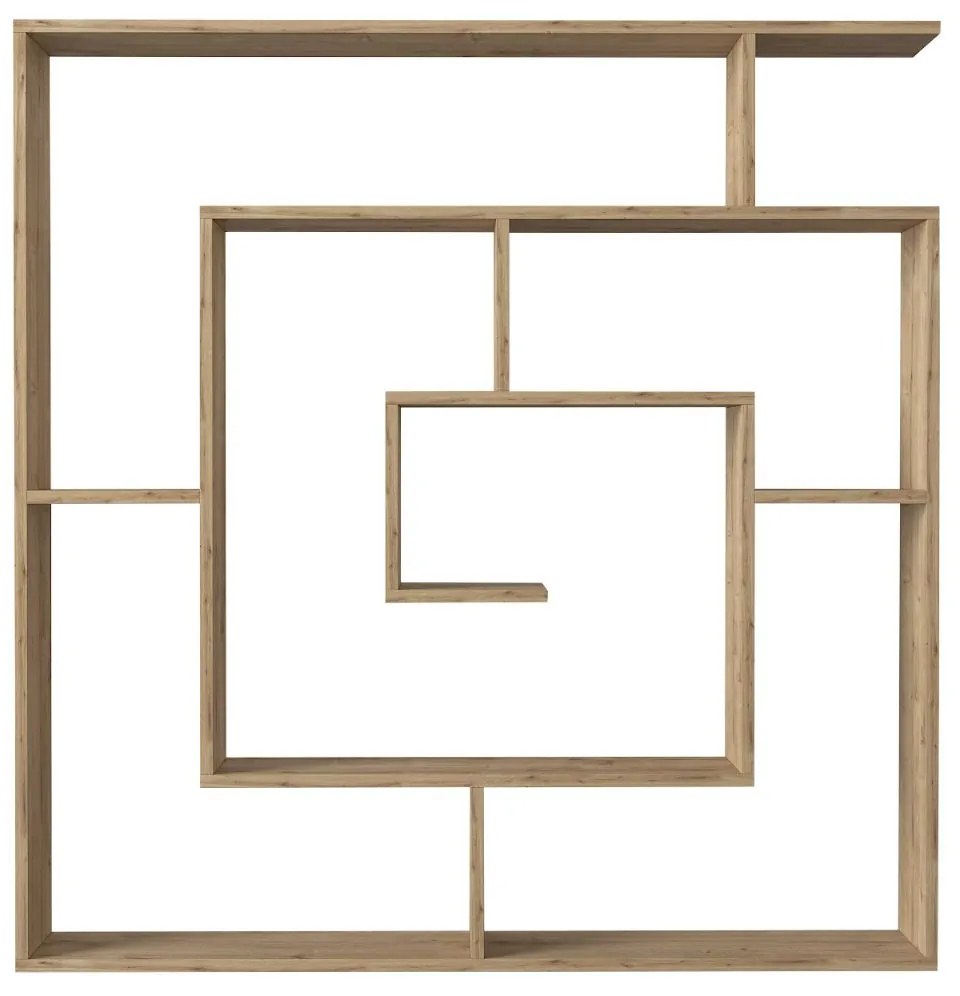 Βιβλιοθήκη ArteLibre Ithaki Φυσικό 125x22x130cm