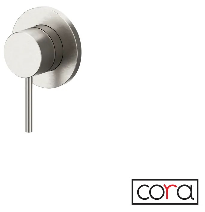 Cora COSMO Μίκτης εντοιχισμού 1 εξόδου Inox Brushed 316L