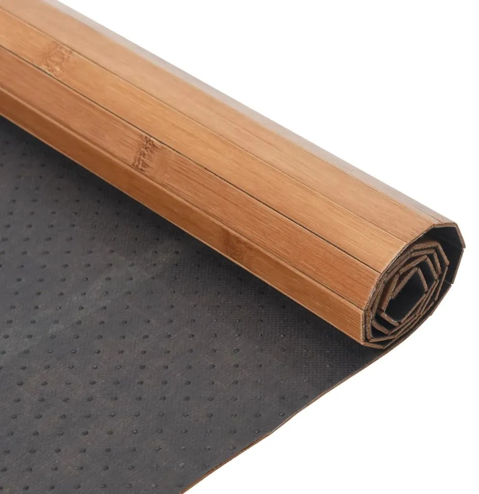 vidaXL Χαλί Ορθογώνιο Φυσικό 60 x 200 εκ. Μπαμπού
