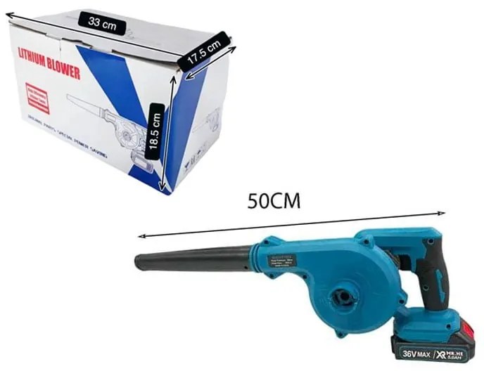 Φυσητήρας χειρός μπαταρίας λιθίου - Lithium electric hair dryer blower