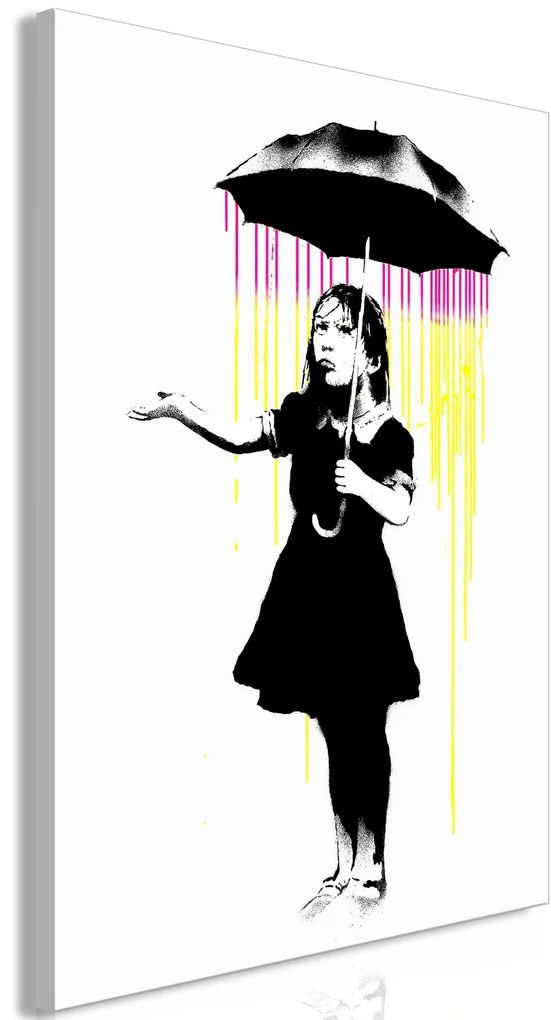 Πίνακας - Girl with Umbrella (1 Part) Vertical - 40x60