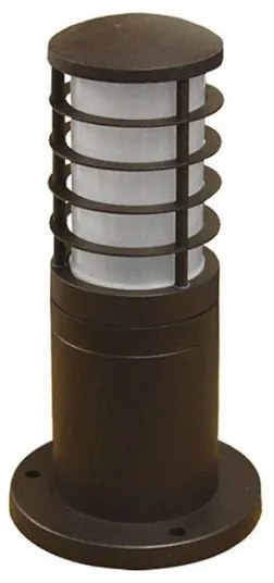 Επιδαπέδιο Φωτιστικό Κολώνα IP44 Ε27 Φ14cm Lumen-9-711481-Σκουριασμένο 9-711481