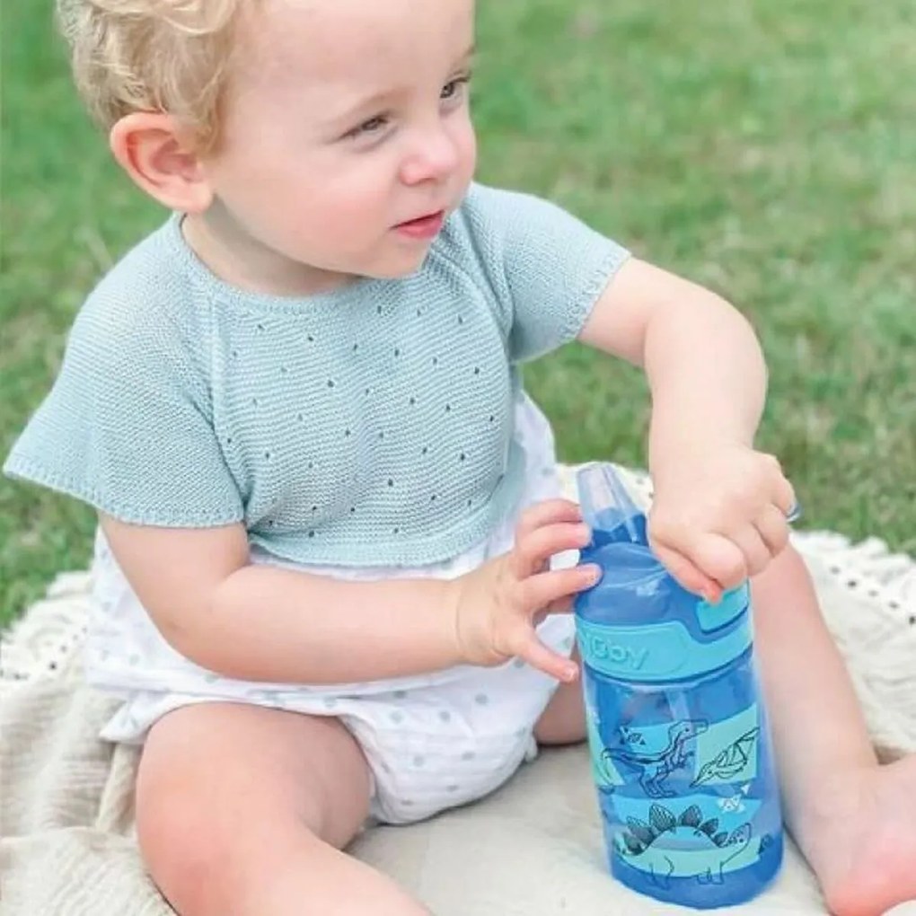 ποτήρι εκμάθησης Nûby Μπλε 360 ml