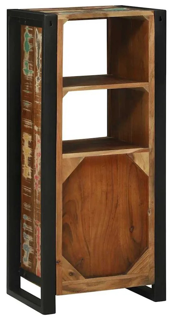 vidaXL Ντουλάπι Μπάνιου Καφέ 40 x 30 x 90 cm Στερεό Ανακτηθέν Ξύλο