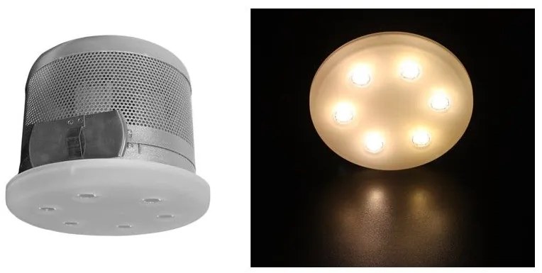 Χωνευτό Σποτ Φωτιστικό Οροφής 6x3W LED 90° Lumen 21-716390000 Λευκό