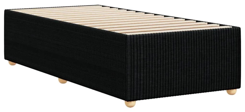 ΠΛΑΙΣΙΟ ΚΡΕΒΑΤΙΟΥ BOXSPRING ΜΑΥΡΟ 100 X 200 ΕΚ. ΥΦΑΣΜΑΤΙΝΟ 3284916