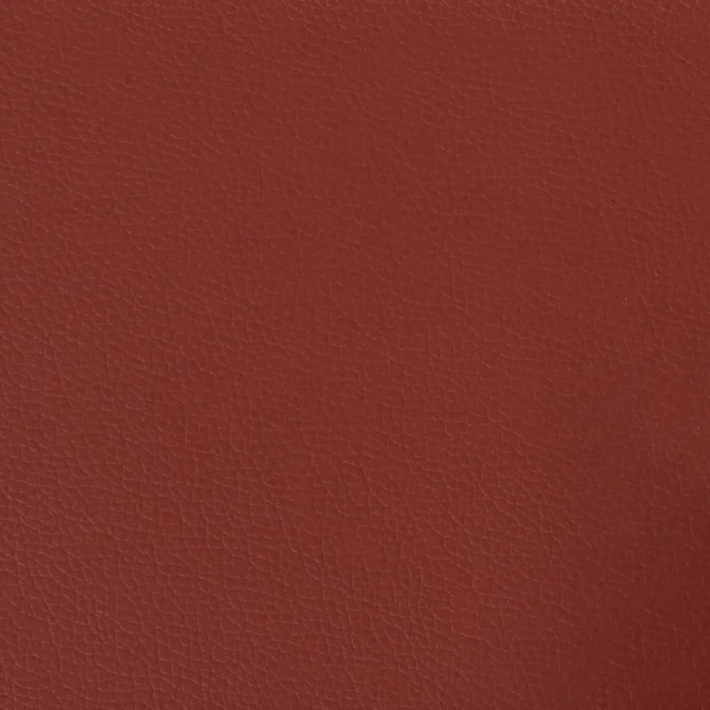 Πάγκος Μπορντό 100x35x41 εκ. Υφασμάτινος - Κόκκινο