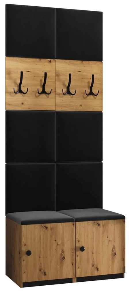 Σετ διαδρόμου Hartford E100, 44cm, 15 kg, Ταπισερί, Πλαστικοποιημένη μοριοσανίδα, Εντοιχισμένη, Τοίχου | Epipla1.gr
