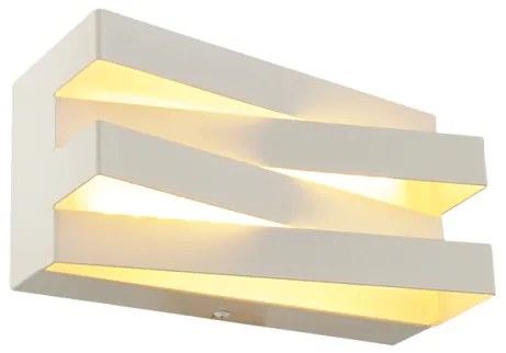 Απλίκα Φωτιστικό Τοίχου LED 12W 3000K 960LM 20X11X9CM MILANO Aca-V80LEDW20WH-Λευκό V80LEDW20WH