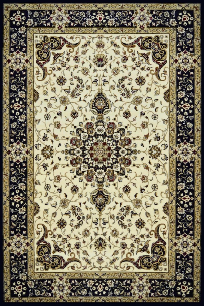 Χαλί Kashan Beige-Blue Barok 200X300cm