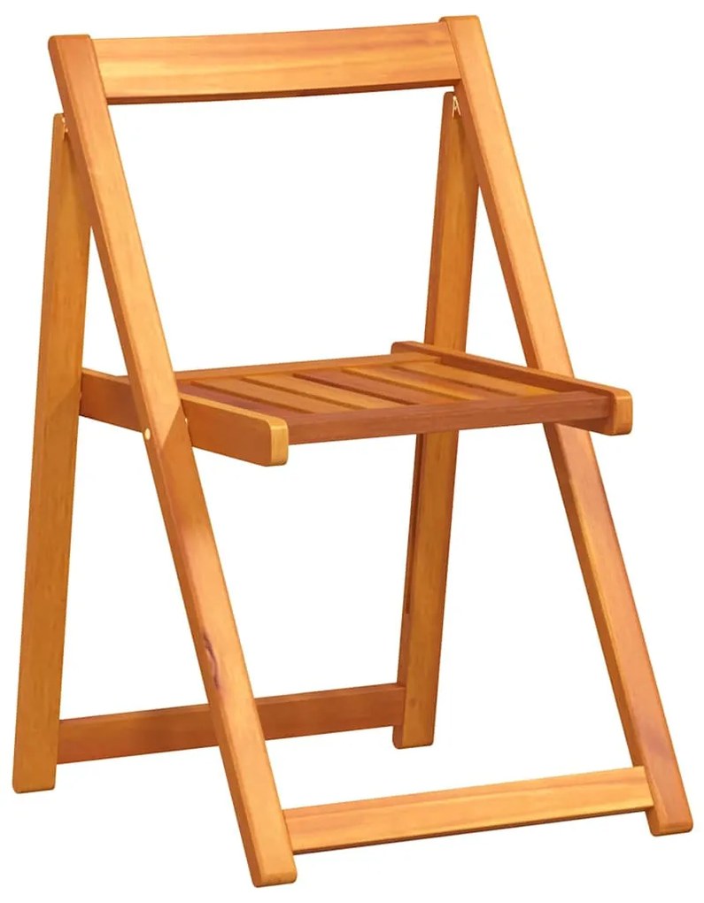 vidaXL Τραπέζι Κήπου 5 pcs Καφέ 110 x 60 x 72 εκ. Μασίφ ξύλο ακακίας