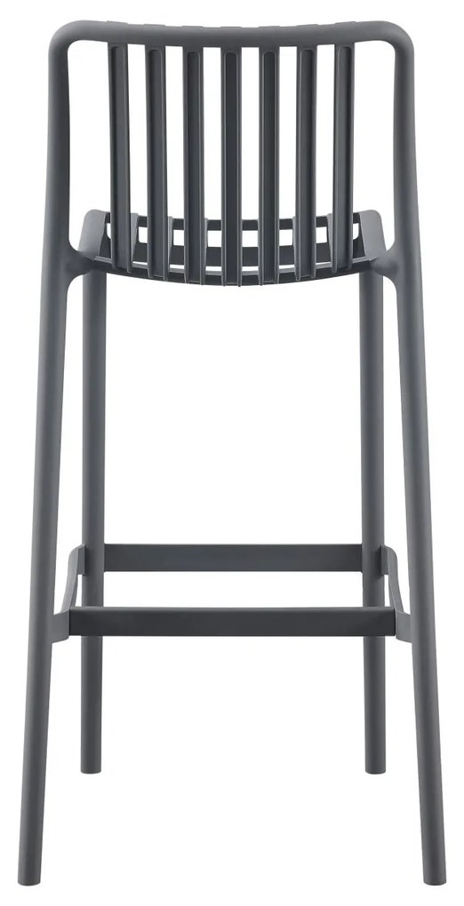 ΣΚΑΜΠΟ BAR ΠΟΛΥΠΡΟΠΥΛΕΝΙΟΥ CONVEE  ΓΚΡΙ 38,5x49,5x102Υεκ. 38.5x49.5x102 εκ.