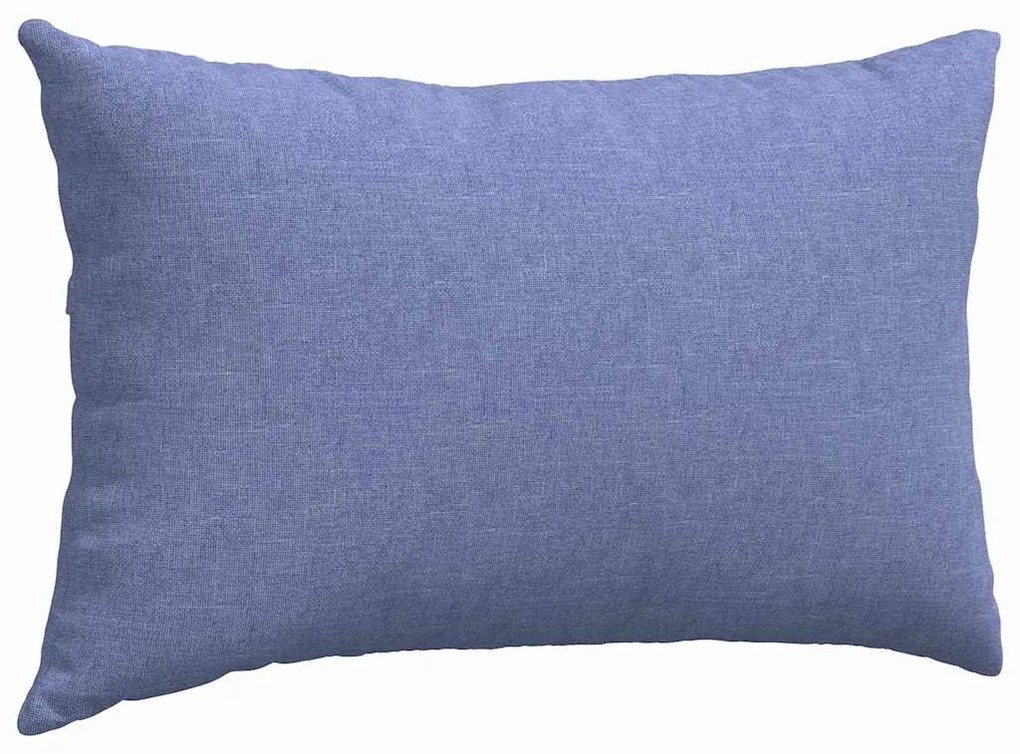 vidaXL Μαξιλάρι Καναπέ 2 pcs Μπλε τζην 50 x 30 cm ύφασμα