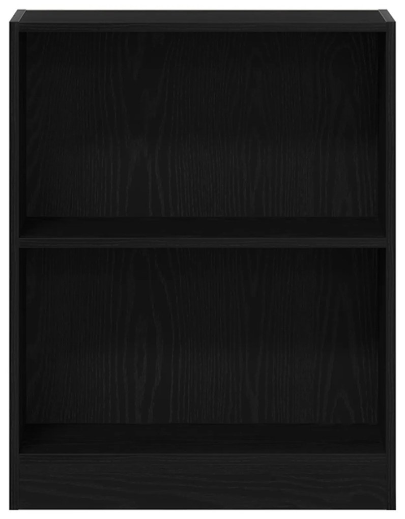 vidaXL Βιβλιοθήκη Μαύρη 60x24x76 εκ Επεξεργασμένο Ξύλο