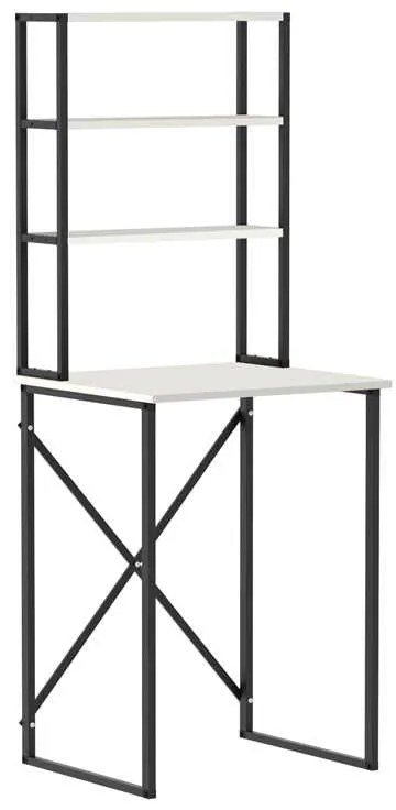 Έπιπλο πλυντηρίου Bobby Megapap χρώμα λευκό 67x60x178εκ.