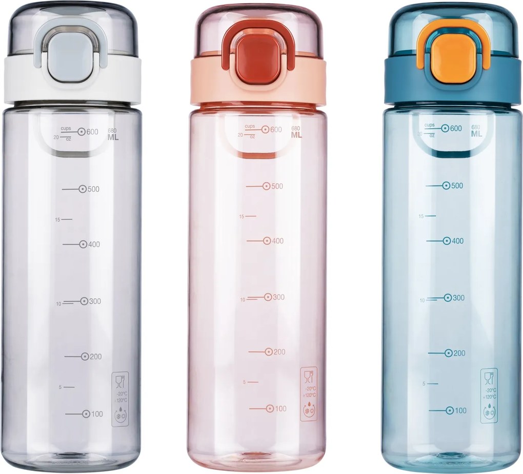 Μπουκάλι Νερού 600ml Πολύχρωμο ALPINA
