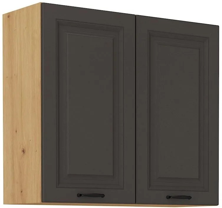 Κρεμαστό ντουλάπι Yvette 80 G-72-Γραφίτης