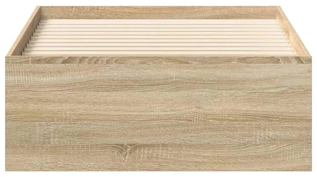 vidaXL Πλαίσιο Κρεβατιού Sonoma Δρυς 100x200 εκ.