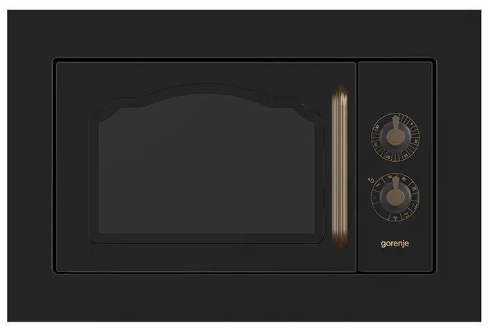 Εντοιχιζόμενος Φούρνος Μικροκυμάτων με Grill 23lt Μαύρος - BM235CLB - 034062101