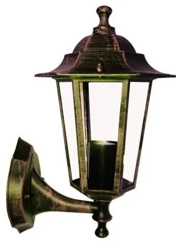 Φανάρι Απλίκα Φωτιστικό Τοίχου Αλουμίνιο Σκουριά HI6021R ACA-HI6021R-Σκουριασμένο HI6021R