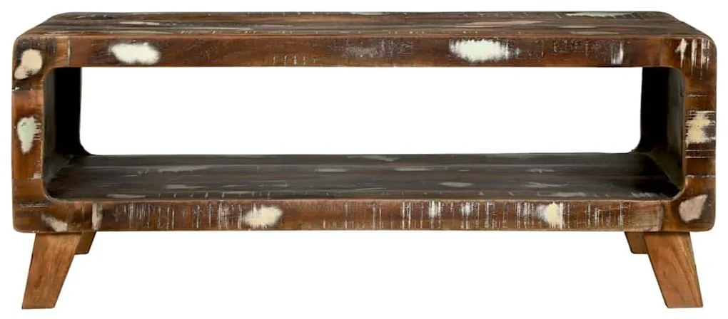 vidaXL Τραπεζάκι σαλονιού 90 x 50 x 35 cm Μασίφ ανακυκλωμένο ξύλο