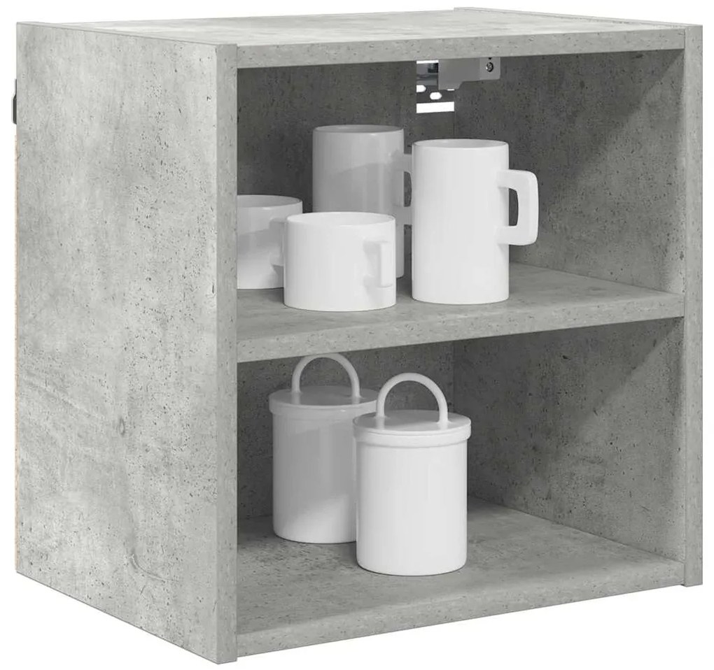 vidaXL Κρεμαστό ντουλάπι Σκυρόδεμα Γκρι 40 x 29,5 x 40 εκ.