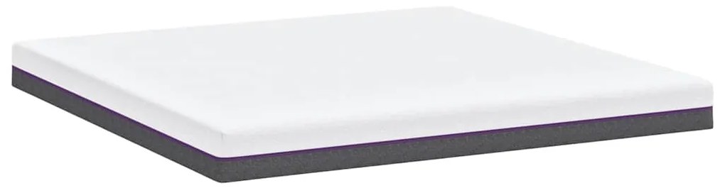 vidaXL Στρώμα Λευκό και Γκρι 180 x 200 cm Pěna