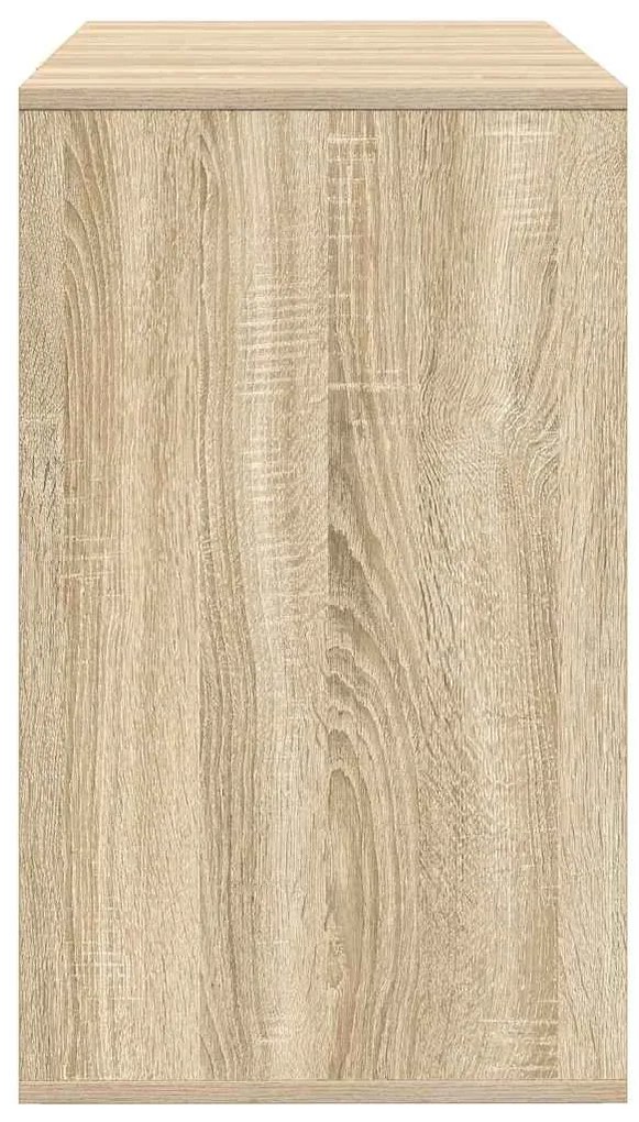 vidaXL Πλαϊνό γραφείο Δρύς Sonoma 120 x 41 x 75 εκ. Επεξεργασμένο ξύλο