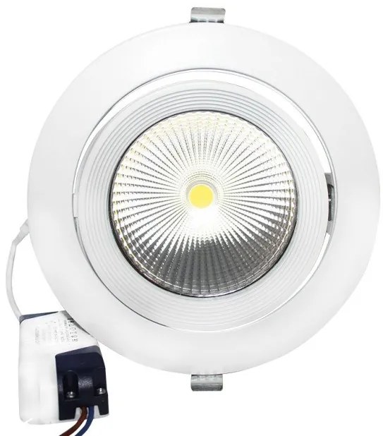 Χωνευτό Φωτιστικό Οροφής LED 30W Λευκό Κινητό Lino 4000K LINO3040N Aca-LINO3040N-Λευκό LINO3040N