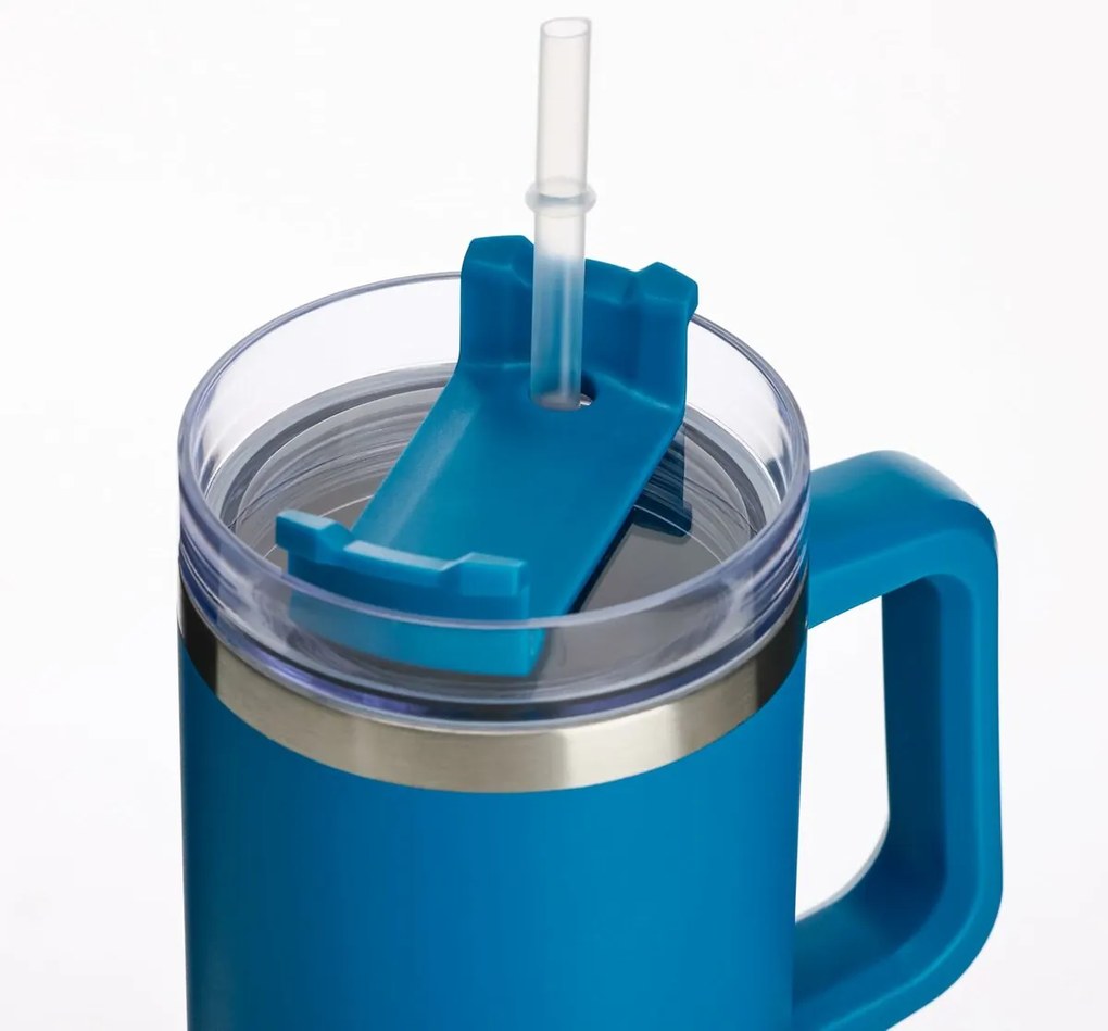 Μπουκάλι νερού Muitomas TRAVELMUG900BL Μπλε Ανοξείδωτο ατσάλι