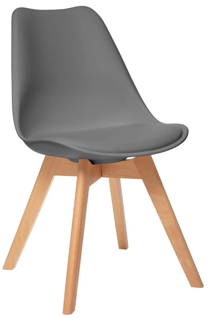 Καρέκλα Τραπεζαρίας (48x52.5x82) A-S Baya Grey 157166G
