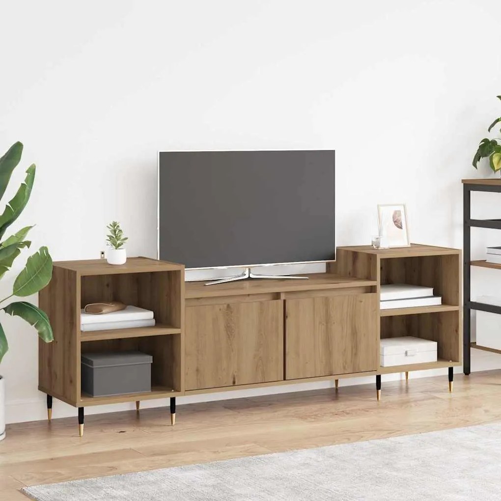 Ντουλάπι TV Artisan Oak 160 x 35 x 55 εκ. Επεξεργασμένο ξύλο