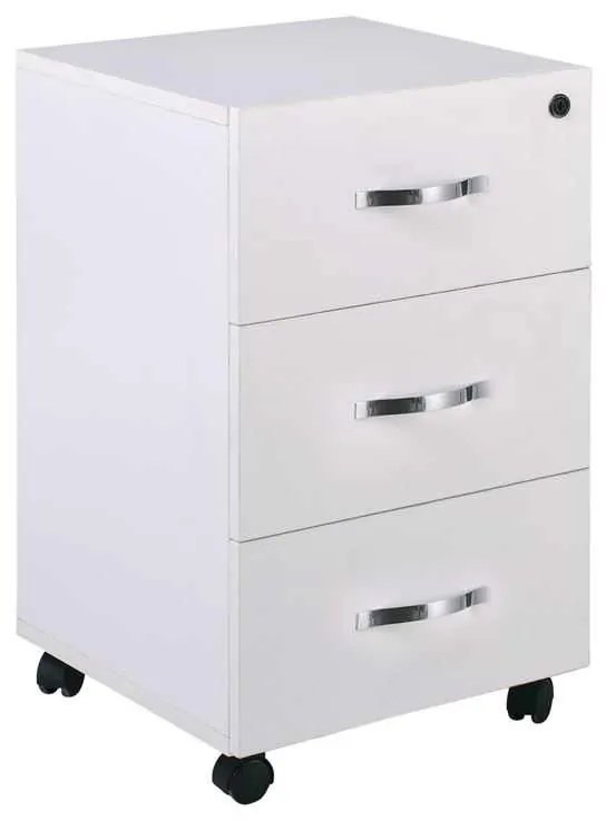 Συρταριέρα UNIT (3Σ) 38x42x63 Άσπρη