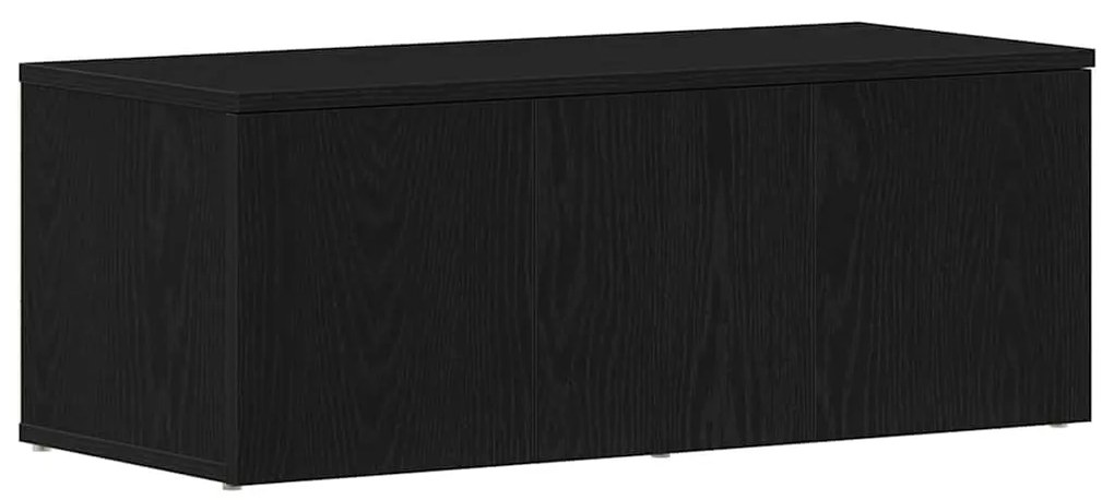 vidaXL Βάση TV με συρτάρι Μαύρο 80 x 34 x 30 εκ. Επεξεργασμένο ξύλο